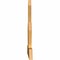 Ekena Millwork Saratoga Rough Sawn Timber Gable Bracket, Western Red Cedar, 60"W x 38"H x 2"D x 6"F, 15/12 Pitch GBW060X38X0206SAR00RWR - alternate 5